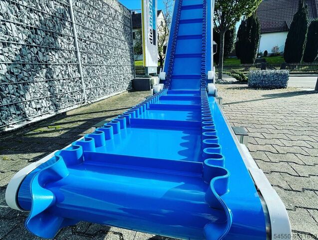 Lebensmittel Förderband FDA konform blau die magnetprofis 2021082406