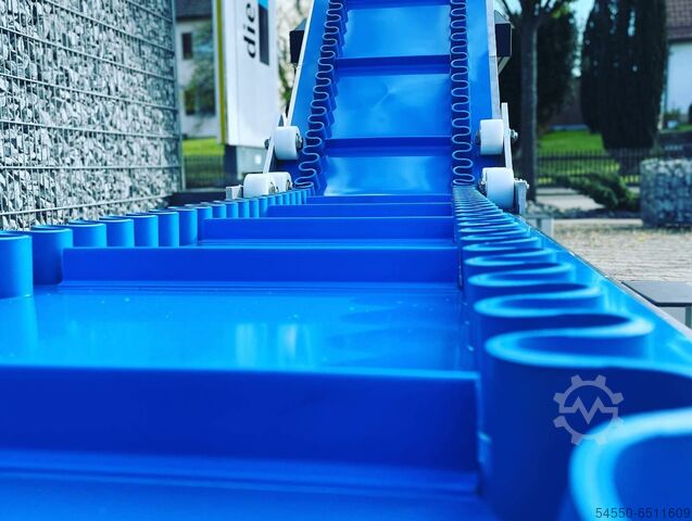 Lebensmittel Förderband FDA konform blau die magnetprofis 2021082406