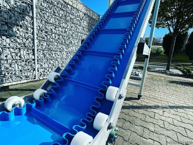 Lebensmittel Förderband FDA konform blau die magnetprofis 2021082406