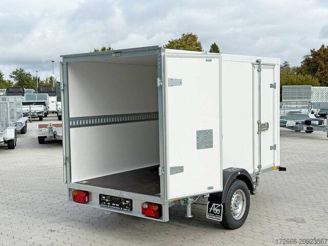 Box trailer Blyss FR1326 /150HL BASE LINE SANDWICH | SEITENTÜR 262X150X150CM 1300KG KOFFERANHÄNGER