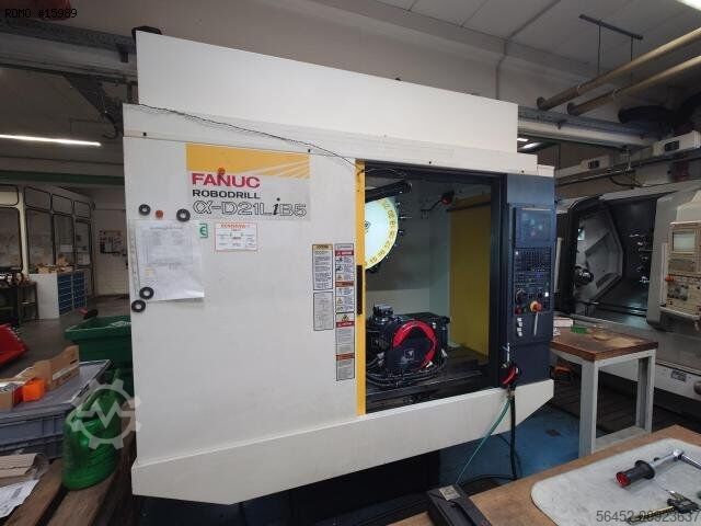 Vertical machining center FANUC Robodrill Alpha-D21LiB5