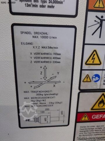 Vertical machining center FANUC Robodrill Alpha-D21LiB5