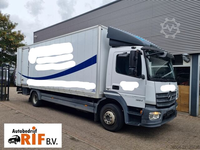 Box body Mercedes-Benz Atego 1224 Koffer/ LBW/ Airco/ Engine 70.000 KM