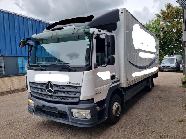 Box body Mercedes-Benz Atego 1224 Koffer/ LBW/ Airco/ Engine 70.000 KM