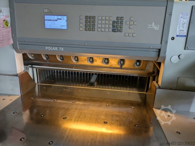 Paper cutting machine Polar 78-ES