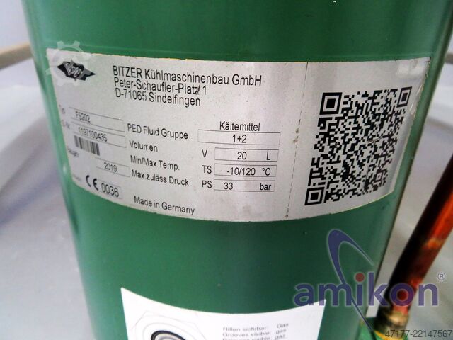 Refrigeration unit Bitzer Kälteaggregat S6F-30.2Y-40P mit RO-Anlage & Schalldämmkapsel