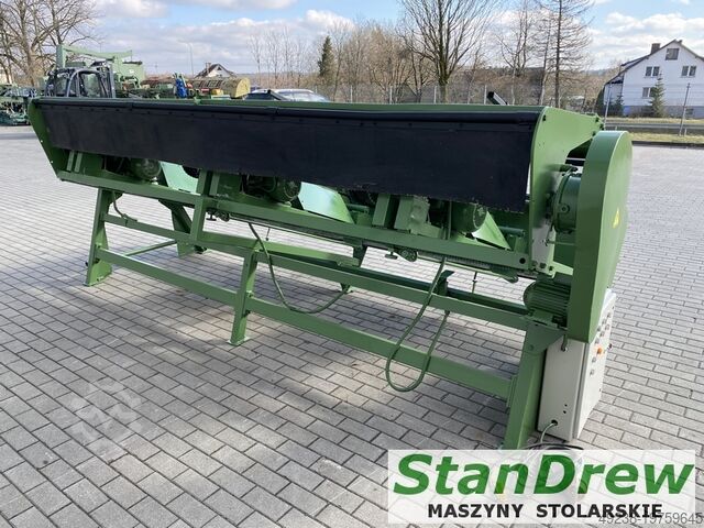 Three-blade panel saw for pallets