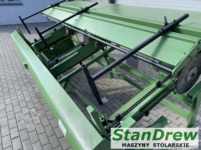Three-blade panel saw for pallets
