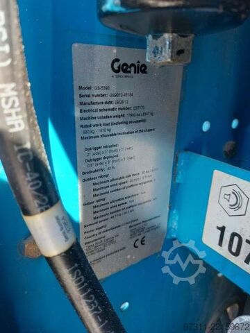 Scissor lift Genie GS-5390 RT