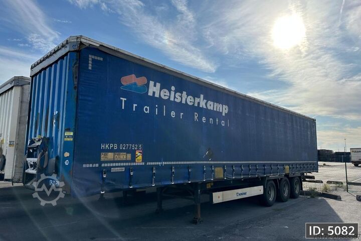 Sliding tarpaulins Krone SD / Drum brakes / Huckepack