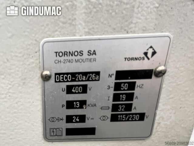 TORNOS DECO 20A TORNOS DECO 20A