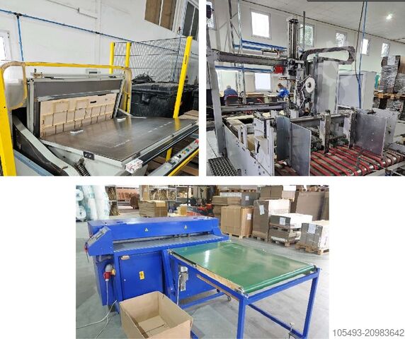 Cardboard packaging machine Stanztiegel TMZ 900x1400 H42