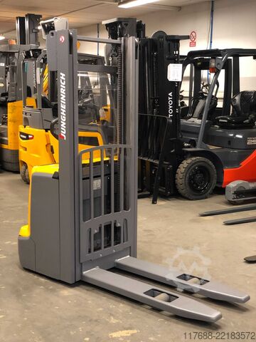 High lift truck pedestrian Jungheinrich EJC 214 - nur 291 Std. - Service Neu - Garantie