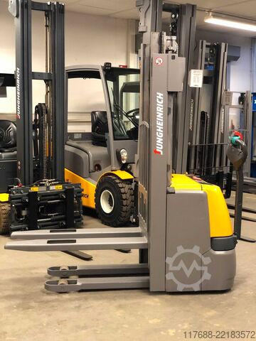 High lift truck pedestrian Jungheinrich EJC 214 - nur 291 Std. - Service Neu - Garantie