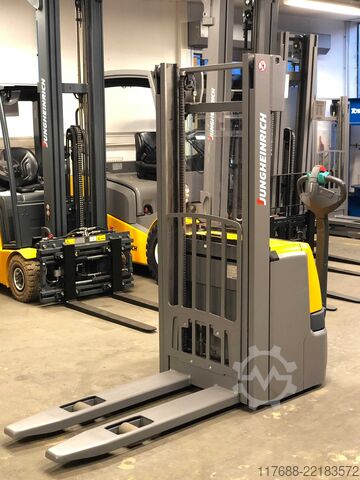 High lift truck pedestrian Jungheinrich EJC 214 - nur 291 Std. - Service Neu - Garantie