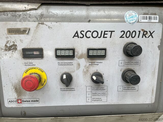 Dry ice blasting equipment Ascojet 2001RX
