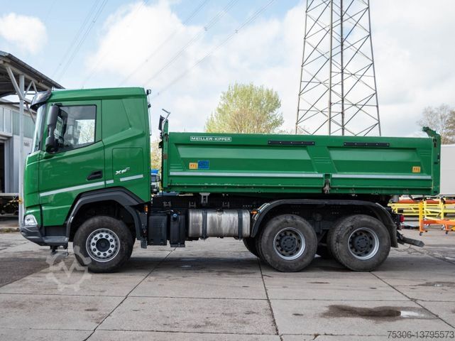 Kipper LKW DAF FAT XFC 530 SL Meiller TRIGENIUS D 316