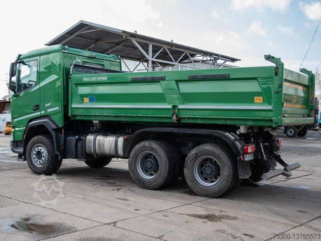 Kipper LKW DAF FAT XFC 530 SL Meiller TRIGENIUS D 316