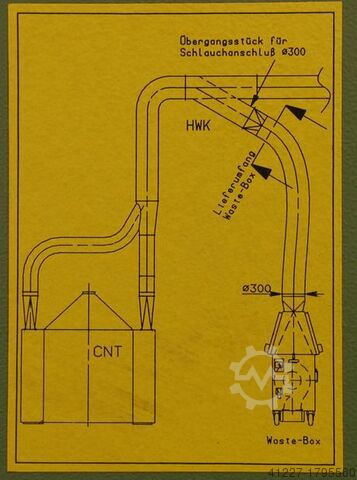 Waste Box Collector Trützschler WAC
