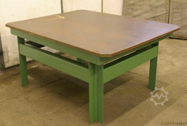 Aufspannplatte Stahl Abmessungen 1750/1400/H840 mm