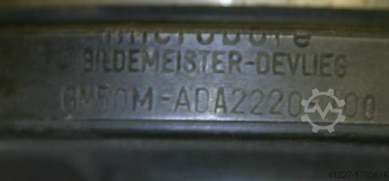 Milling recordings Microbore Gildemeister-Devlieg GM50M