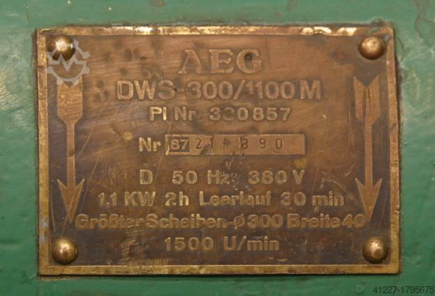 Doppelschleifbock AEG DWS-300/1100M