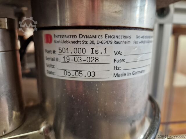 Maschinenuntertisch mit Niveauausgleich  