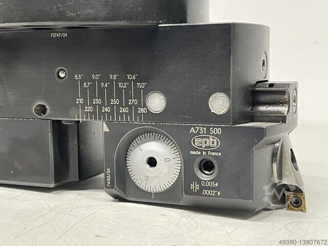 Feinausdrehkopf, Spindelwerkzeug, Ausdrehkopf, Brückenwerkzeug, Feinbohrkopf, Ausdrehwerkzeug, Aussp SECO - epb GRAFLEX (Made in France) A731 200 - G7 + A731-010 + A731-500