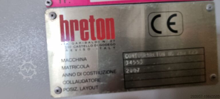 Stone milling machine Breton Contourbreton NC260K23