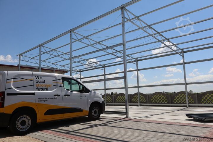7x32 galvanized steel hall structure BATOR 7m Konstrukcja stalowa