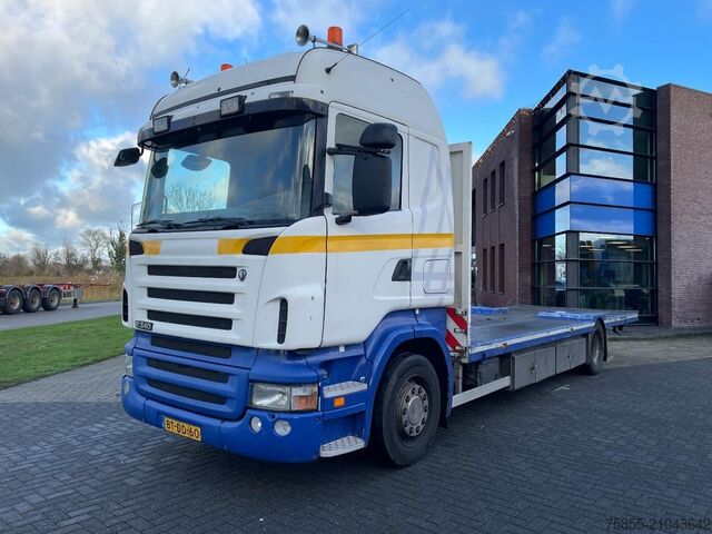 Plattformanhänger Scania R 340 B 4X2 Platform (90cm high)/ Full Air Susp...