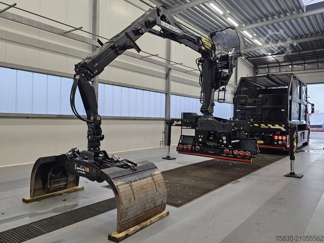 Hakenarmsystem Scania R530 6x2 PALFINGER HAAK + EPSILON KRAAN + FLOOR...