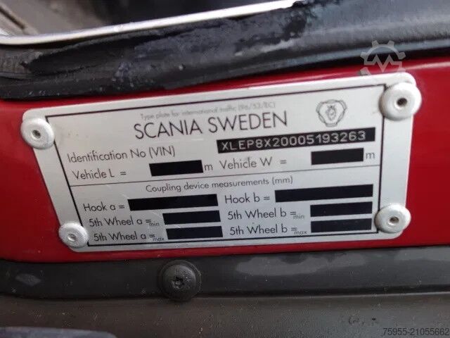 Hakenarmsystem Scania P420 RETARDER 8X2,AIRCO