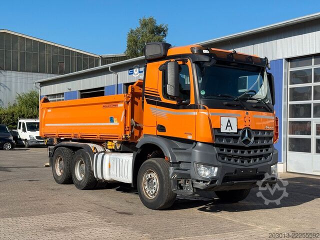 Tipper truck MERCEDES-BENZ AROCS 2651 6x4 Kipper Meiller