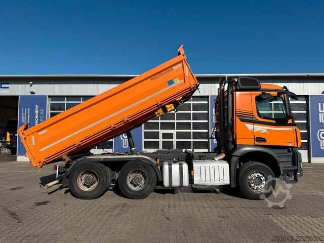 Tipper truck MERCEDES-BENZ AROCS 2651 6x4 Kipper Meiller