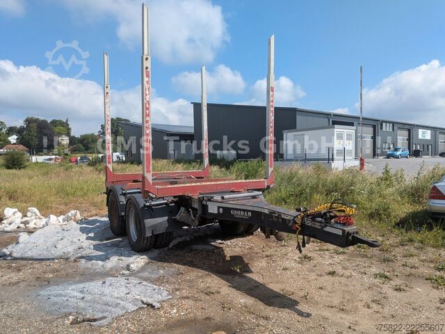 Log trailer  Gsodam / Doll / Holz / Tandem