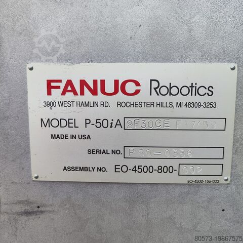 Painting robot FANUC P-50iA
