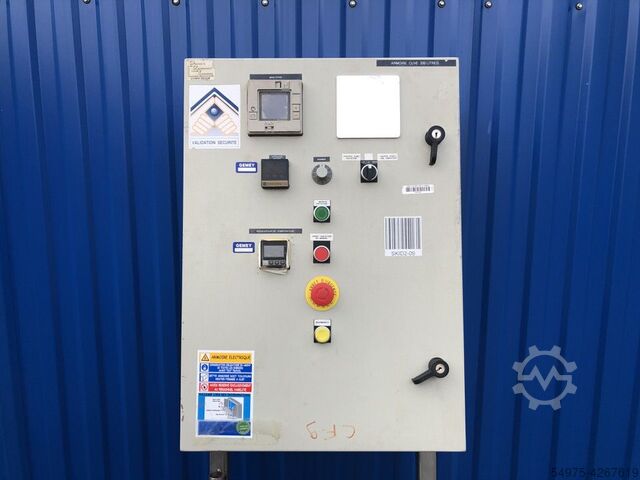 Pressure vessel with double jacket vessel 10459