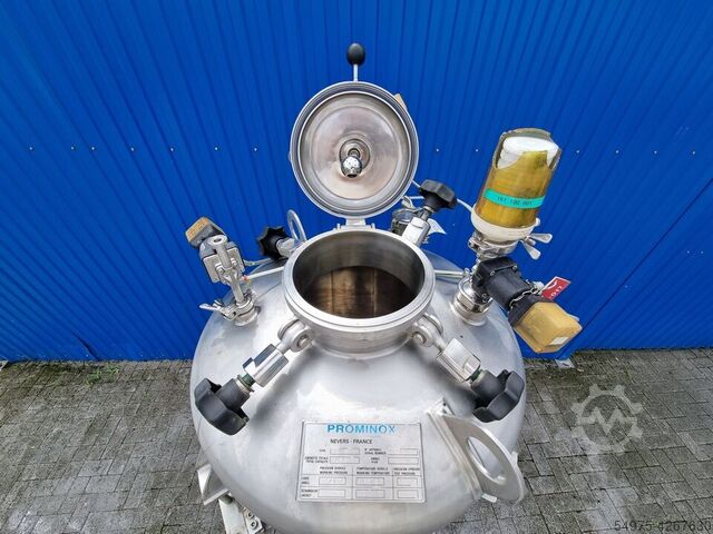Edelstahltank Reaktor Behälter Tank ATEX 10461