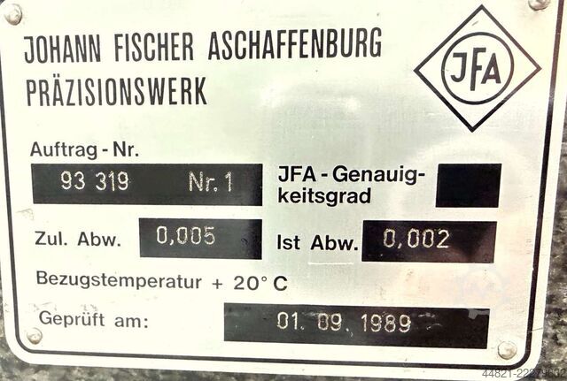 Granitplatte Johann Fischer Aschaffenburg 