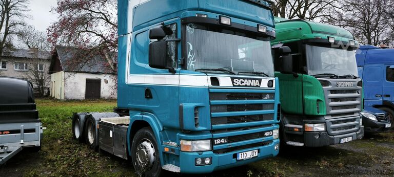 Standard tractor unit SCANIA R124 LA6X2NA 420