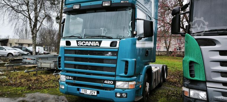 Standard tractor unit SCANIA R124 LA6X2NA 420