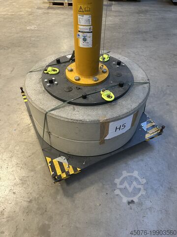 Vetter mobile column slewing crane MOBILUS Vetter MOB12-PR5-2,0