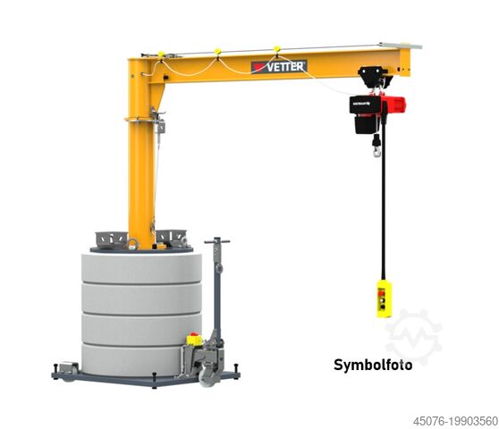 Vetter mobile column slewing crane MOBILUS Vetter MOB12-PR5-2,0