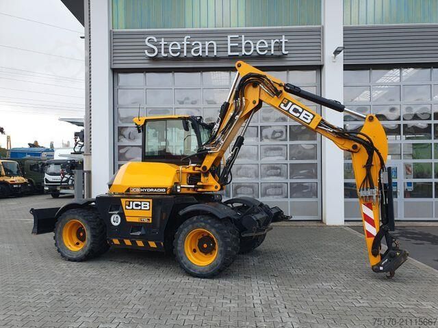 Radbagger JCB Hydradig 110W / Pratzen / nur 572h! / 2023