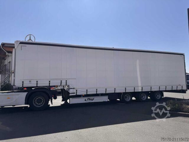 Schiebeplanen Fliegl SDS 350 Schiebeplane+Verdeck XL SAF 20.900Km