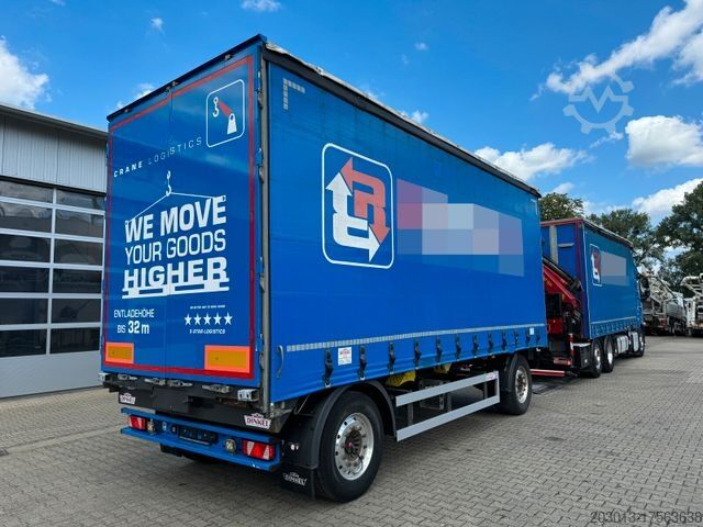 Trailer DINKEL DAP 18000 2 Achse Pritsche Plane