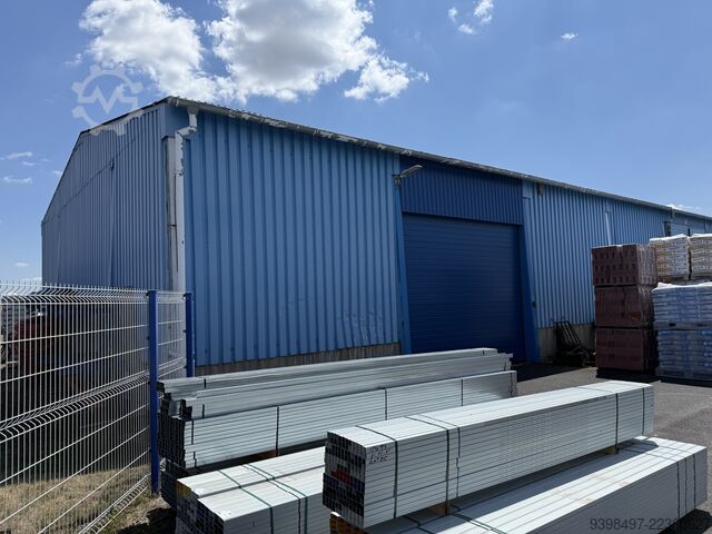 Prefabricated warehouse hall - used  