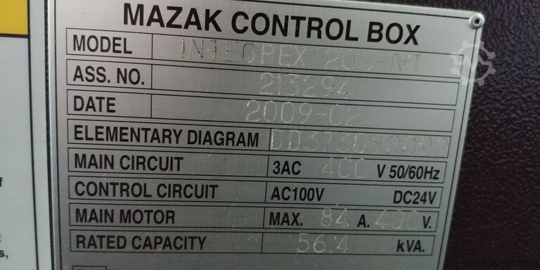 Lathe milling machine Mazak INTEGREX 200-IV T