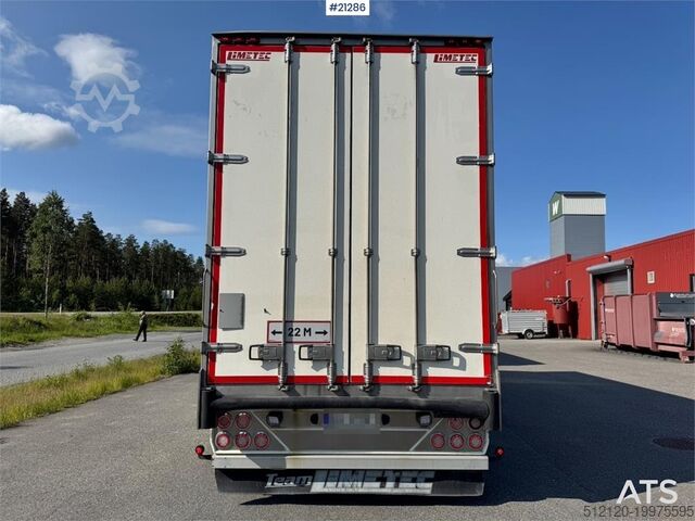 Box body Limetec Box trailer. Full side opening.